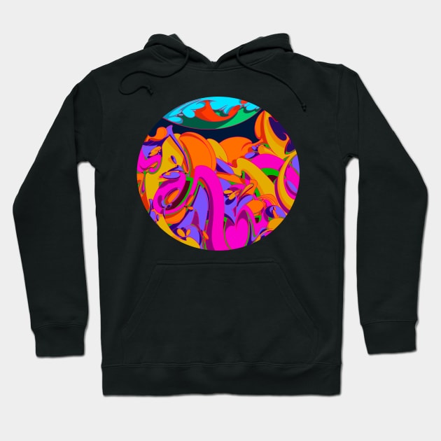 Groove Hoodie by TJ Reese Art